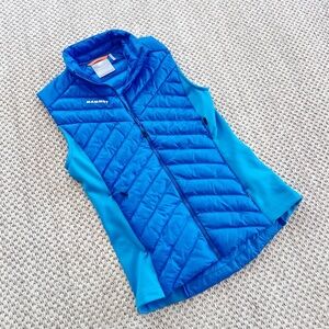Mammut Albula IN Hybrid gilet Vest women’s XS ice/gentian - like new